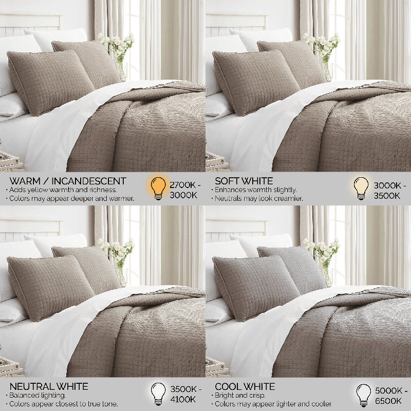 Southshore Fine Linens Vilano Oversized Quilt Set, Double-Brushed Microfiber Lightweight Quilted Bedding and 2 King Pillow Shams, King/California King, Dark Taupe