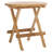Tusarora Solid Teak Folding Round Table