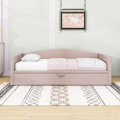 Lit de jour simple avec couchette escamotable