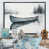 Black Floater Framed
