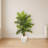 Areca Palm Artificial Tree in White Planter