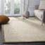 Tapis brun / beige en laine touffeté à la main Furr-1515425984
