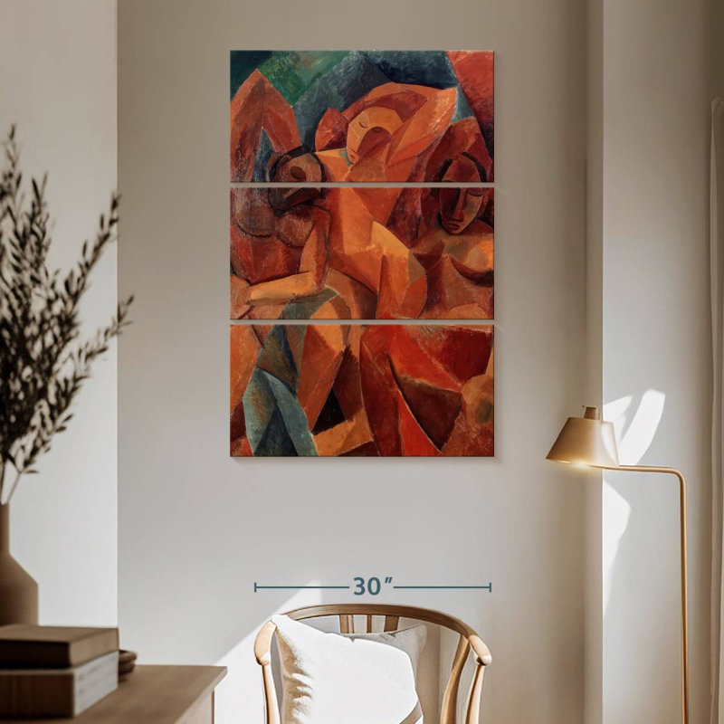 Avery Three Women 1908, 65" H x 42" W