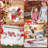6 Pcs Christmas Kitchen Towels Cardinal Bird Christmas Hand Towels Xmas Bird Bell Holly Berry Branch Dish Clothes Vintage Xmas Tea Dishclothes For Kitchen Bathroom Hotel Home Decor