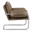 Fauteuil d'appoint en cuir végétalien Ansel-903311493