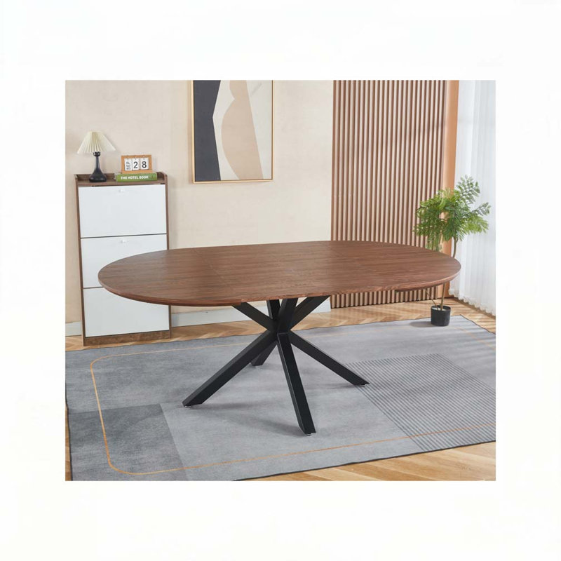 Table de salle à manger extensible, Chêne