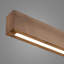 Luminaire suspendu linéaire de cuisine 1 lumière avec détails en bois-1124566058-1135340746