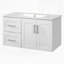 Meuble-lavabo mural 36 po avec 2 tiroirs-683321152