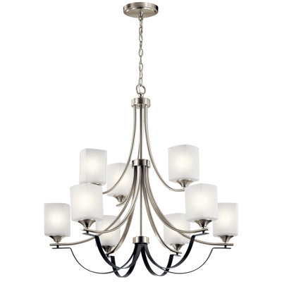 9 - Light Dimmable Empire Chandelier
