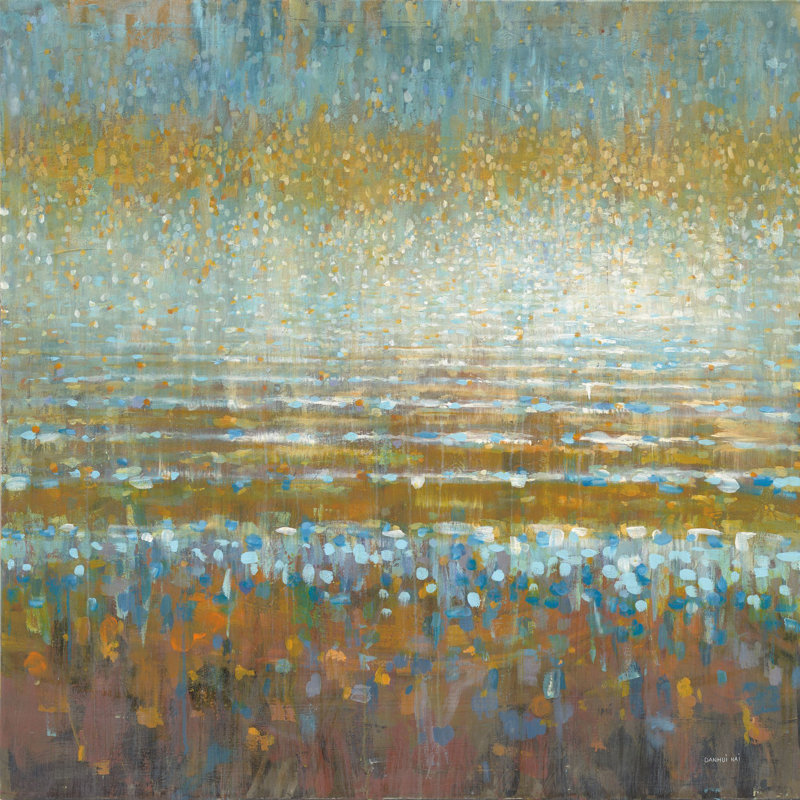 Rains Over The Lake Light by Danhui Nai - Wrapped Canvas Art Prints, 30cm H x 30cm W x 3.8cm D