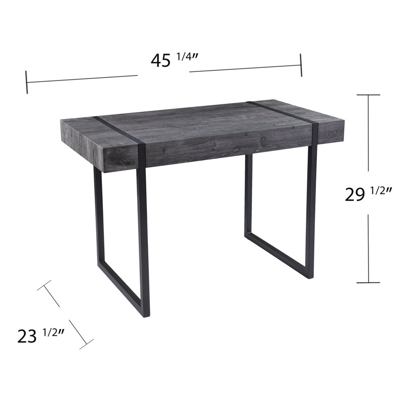 Metal Base Writing Desk