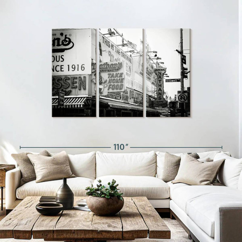 Manhattan, l'original, H 48 po x l 74 po