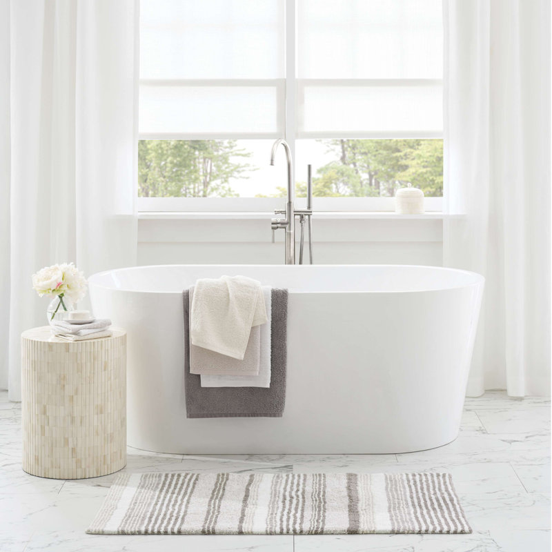 Rideau roulant sans fil Ridge, L 34 po x L 72 po, Blanc