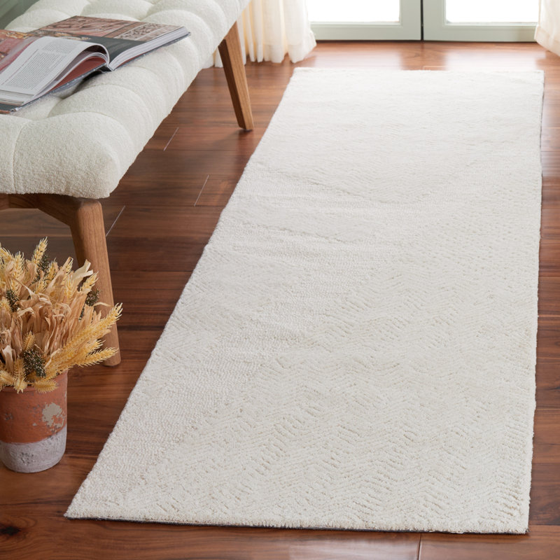Tapis ivoire Pine 108, Tapis de couloir 2 pi 3 po x 8 pi