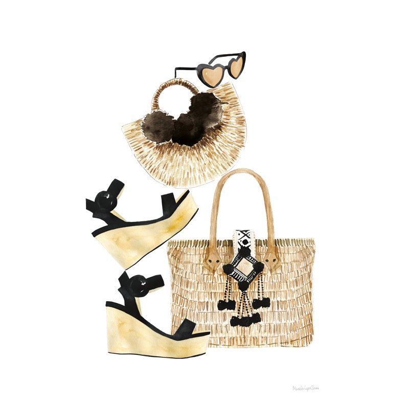 Hadisha Beach Glam I sur impression sur toile, H 30 po x l 20 po x P 1,25 po