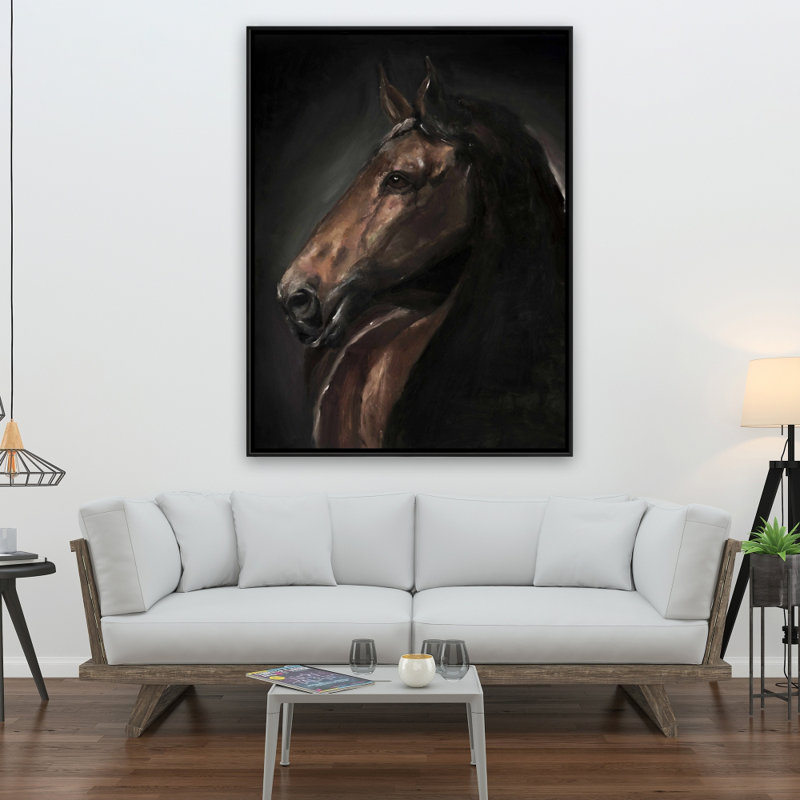 Spirit The Horse Print On Canvas