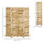 Paravent 8 panneaux pliant et autoportant-121683121-121683142