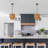Kallock 1 - Light Gold/Black Pendant