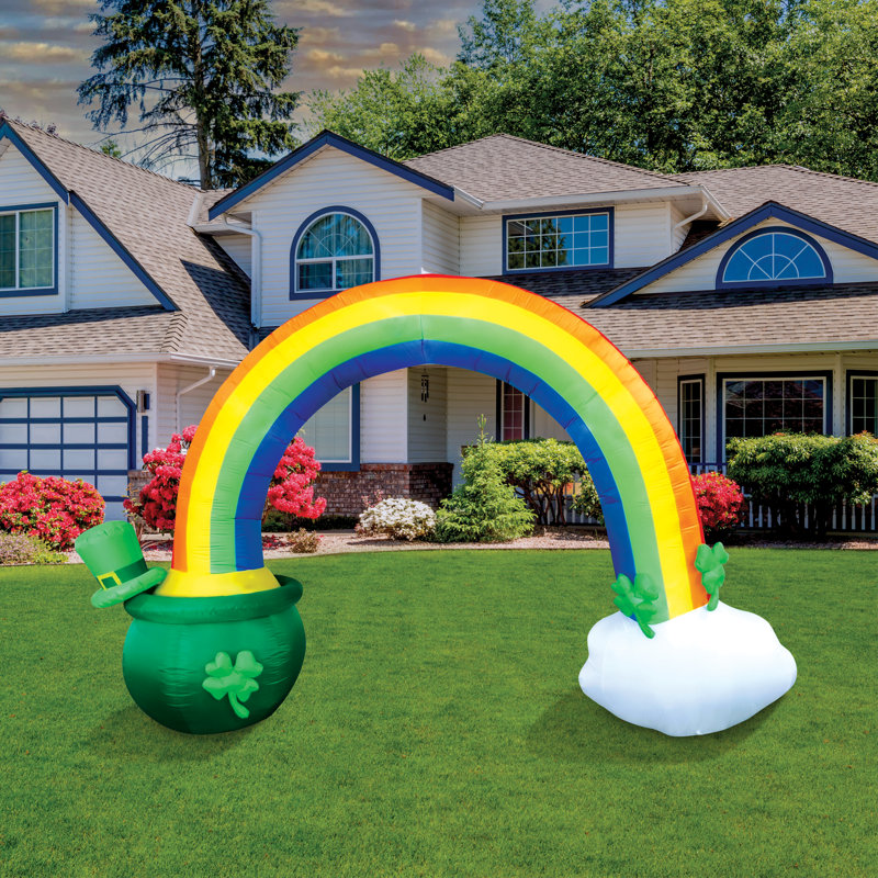 Arc-en-ciel et arc-en-ciel St. Patrick