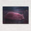 Art mural en métal luxueux «Sleepy Cat» par Ann Klee, 36 po x 24 po