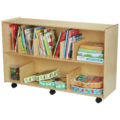 Childcraft 8 Compartment Shelving Unit with Casters -  1558438