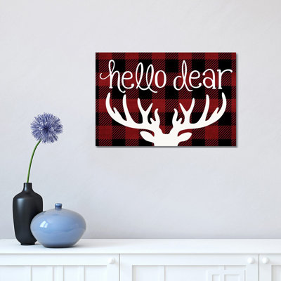 Rustic Christmas II 1 Piece Wrapped Canvas Wall Art