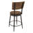 Walter Swivel Counter Stool with Metal Frame