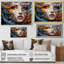 «Surréalisme fragmented portrait II» sur toile-97089451-97089454