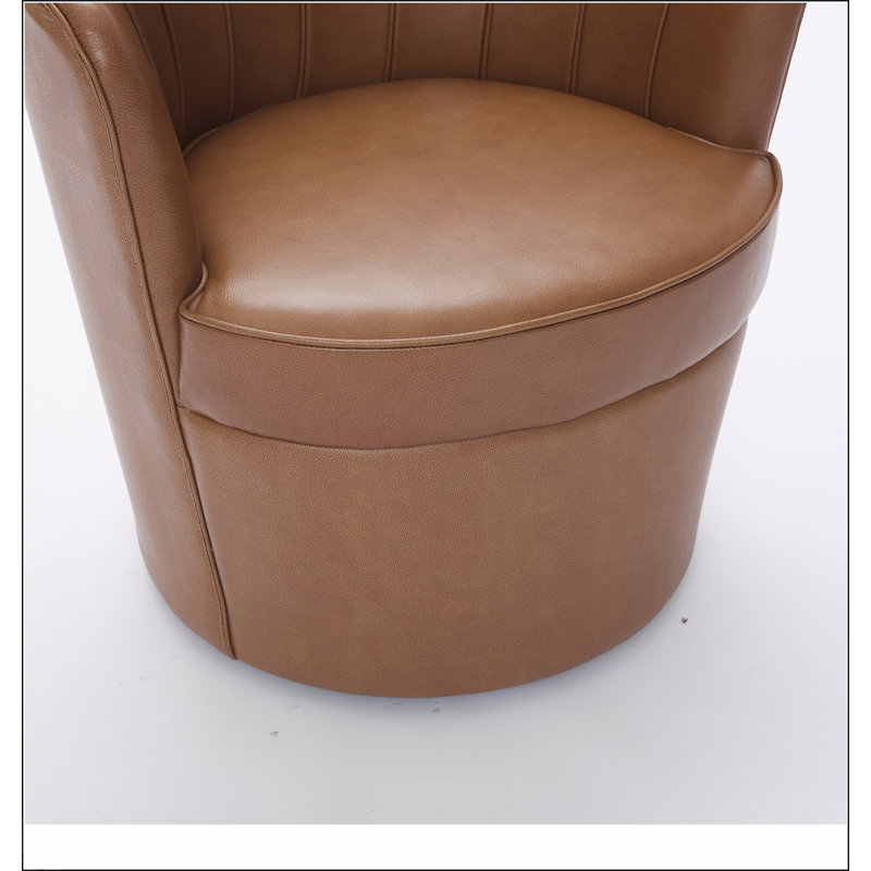 Chaise de bureau Petal, Marron clair