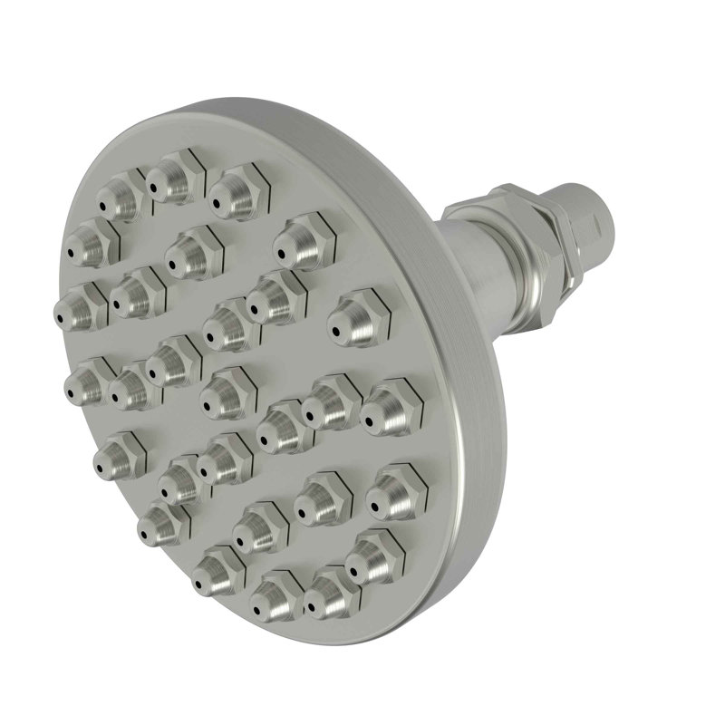 Single Function Shower Head, Satin Nickel