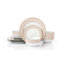 Waterside 12pc Mosaic Porcelain Dinner Set