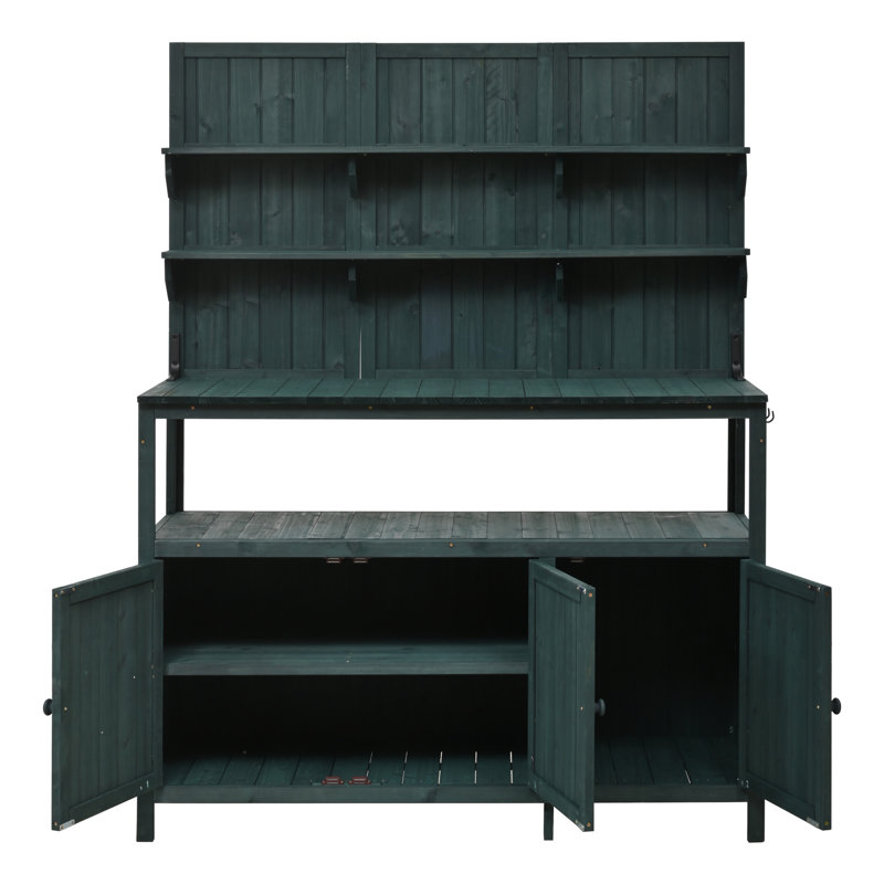 Ceballos 50.2'' W Manufactured Wood, Vert