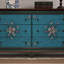 Armoire de rangement élégante de style rétro