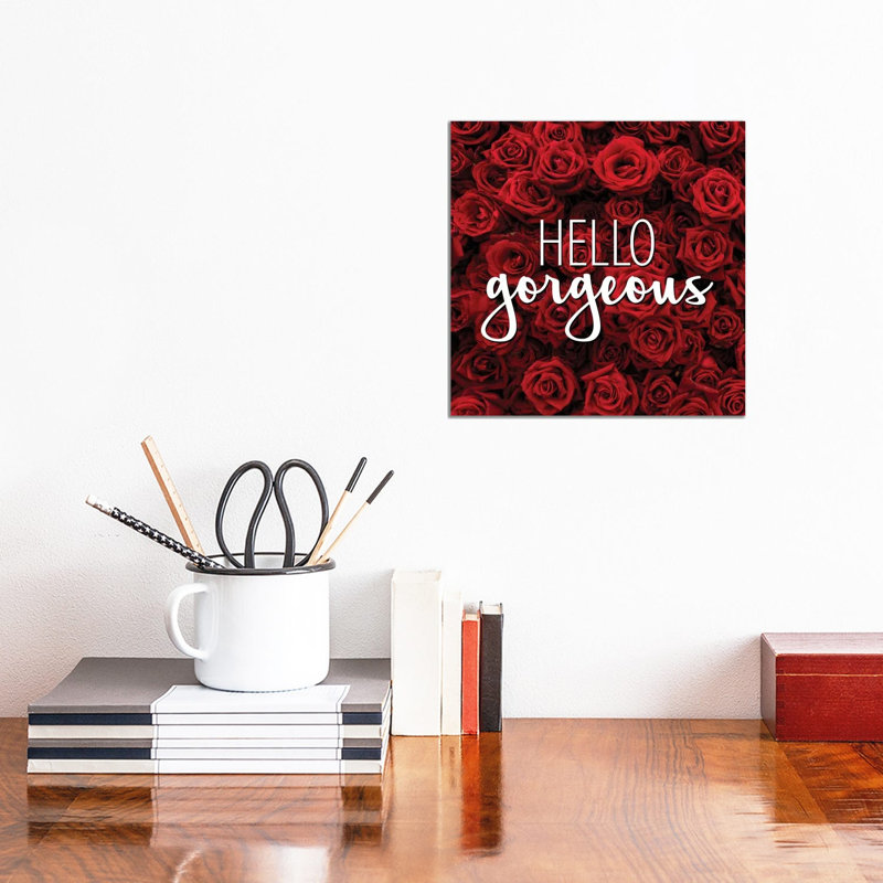 Roses I by Kimberly Allen - Wrapped Canvas Print, 30.48 cm H x 30.48 cm W