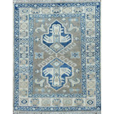 Transitional One-of-a-Kind Rectangle 1'11" X 3' Hand Knotted Area Rug