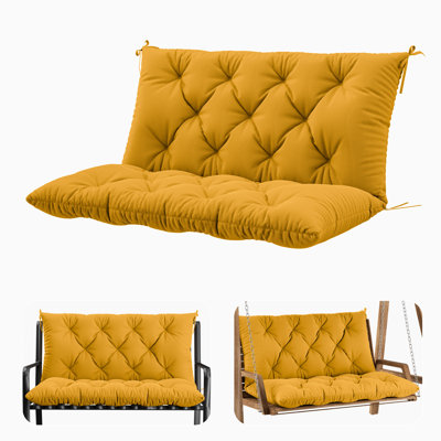 Wynee Porch Swing Cushion and Outdoor Bench Cushion, Only Cushion