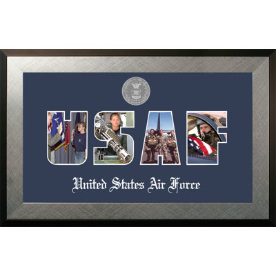 Air Force Collage Photo Honors Picture Frame