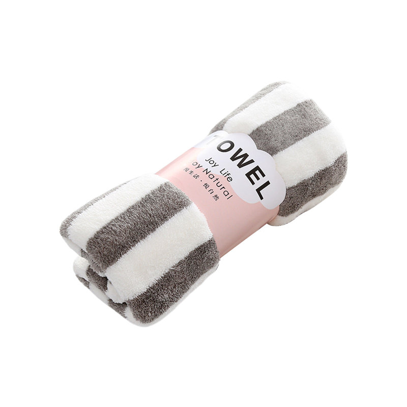 Soft Fleece Hand Towel For Home Gym Pool Yoga Hotel, Thick Absorbent Quick Drying Large Towel, 13.8x29.5in Gray, Gray