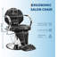 Fauteuil de salon pour coiffeurs, fauteuil de coiffeur hydraulique robuste avec pivot à 360 °, fauteuil de coiffeur inclinable pour la coiffure, spa beauté, charge maximale de 330 lb