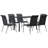 Gertrudt Patio Dining Set with Rectangular Table-277668806-277668801