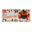 Ensemble de 5 tapis d'entrée 20 po x 10 po avec cadre en caoutchouc Sassafras Fall Holiday, collection # 4