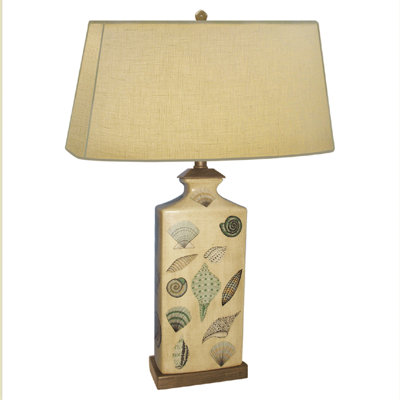 Rectangular Porcelain Table Lamp