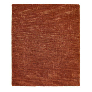Aquinnah Solid Colour Wool Hand Tufted Area Rug