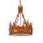 Rustic Lodge 4 - Light Chandelier-16183449-16183450