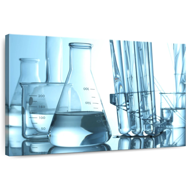 Verrerie pour la chimie, H 24 po x l 36 po