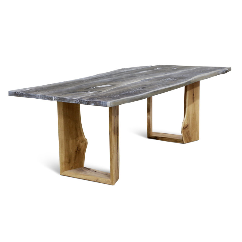 Baum 78.5'' Solid Wood Rectangular Dining Table with German Oil Finish
