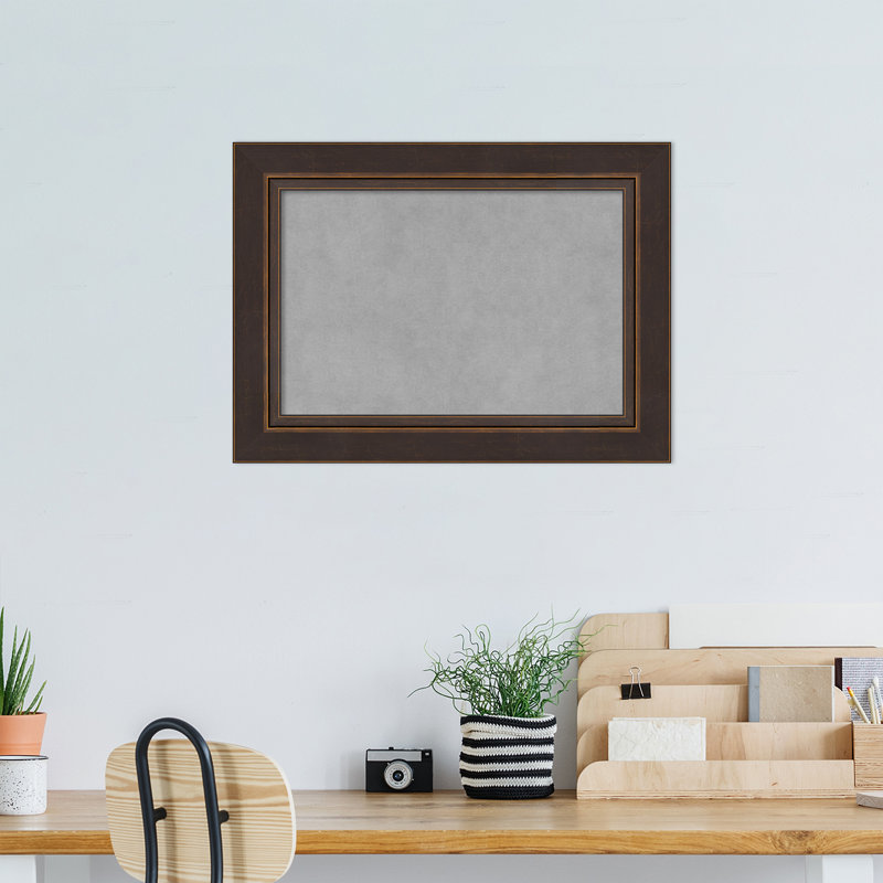 Tableau magnétique magnétique en métal, H 16 po x l 22 po x P 1 po