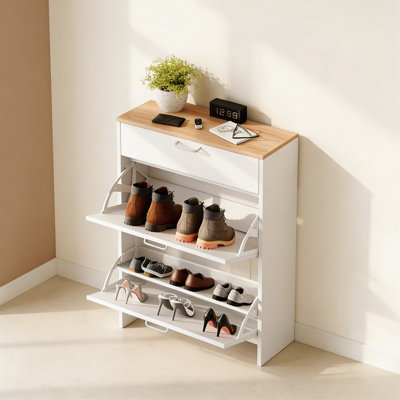 10 Pair Shoe Storage Cabinet