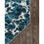Tapis contemporain Araceli couleur océan-69563725