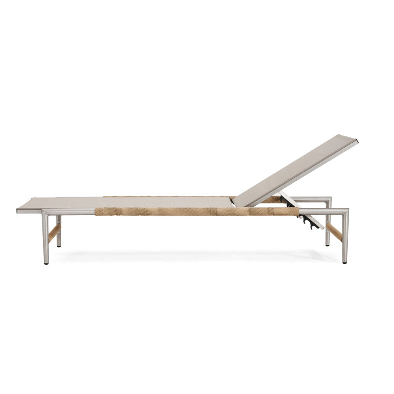 Hargrove Outdoor Patio Aluminun Chaise Lounge